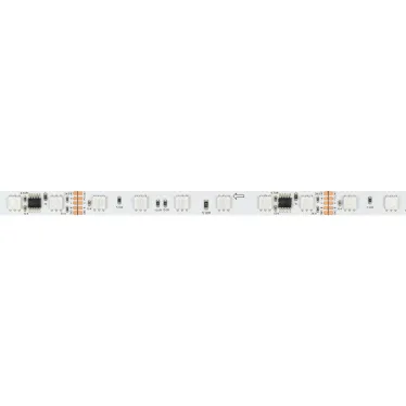 Лента DMX-B60-10мм 24V RGB-PX6 (14 W/m, IP20, 5060, 5м) (бегущий огонь)