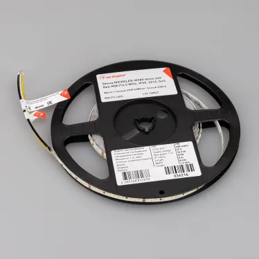 Лента MICROLED-M280-8мм 24V Day-MIX (16.5 W/m, IP20, 2216, 5м) (Изменяемая ЦТ)