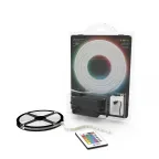 Лента светодиодная LED 5050/60-SMD 14.4 Вт/м 660 лм/м RGB DC 12В IP20 8мм комплект лента и драйвер (блистер 5м) Black Gauss