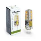                  Лампа светодиодная LED 3вт 12в G4 белый капсульная
               