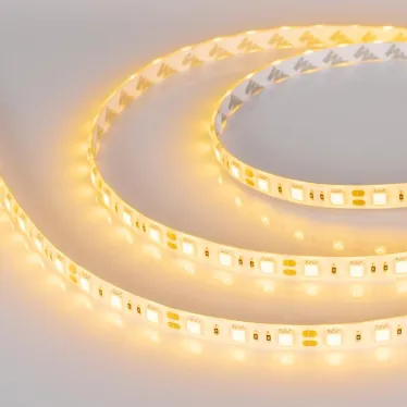 Лента светодиодная RTW 2-5000SE 12V Yellow 2x (5060, 300 LED, LUX) | 015444 | Arlight