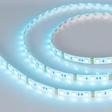 Лента LED RTW 2-5000SE 12V RGB 2x (5060, 300 LED, LUX) (ARL, 14.4 Вт/м, IP65)