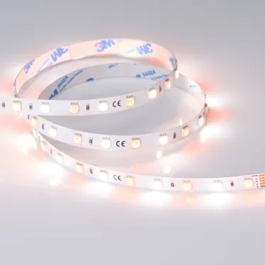 Лента LED RT-B60-10mm 24V RGBW-Day (14.4 W/m, IP20, 5060, 5m) (ARL, Открытый)