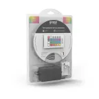 Лента светодиодная LED 5050/30-SMD 6 Вт/м 390 лм/м RGB DC 12В IP20 10мм комплект лента и драйвер (блистер 5м) Basic Gauss