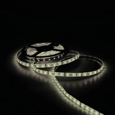 Лента светодиодная 5050/60-SMD 14.4W  12V DC теплый белый (блистер 5м) | 312000114 | Gauss