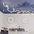 Лента герметичная MOONLIGHT-TOP-FP-X1088-D25мм 24V Warm2700 (20 W/m, IP65, 5м, wire x1) (Вывод кабеля прямой)