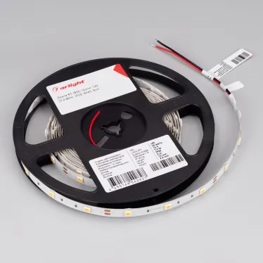 Лента RT-B30-10mm 12V Warm3000 (7.2 W/m, IP20, 5060, 5m) (Arlight, 7.2 Вт/м, IP20)