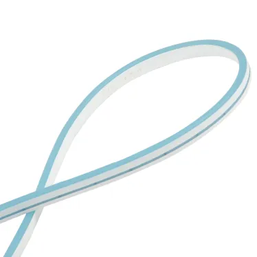 Лента гибкая светодиодная NEON ULS-N01-2835-120LED/m-6мм-IP67-DC12V-9W/m-5м-LIGHTBLUE катушка 5м в блистере голубой свет