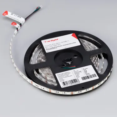 Лента RT-B72-10мм 12V RGB (15 W/m, IP20, 5060, 5м) (15 Вт/м, IP20)