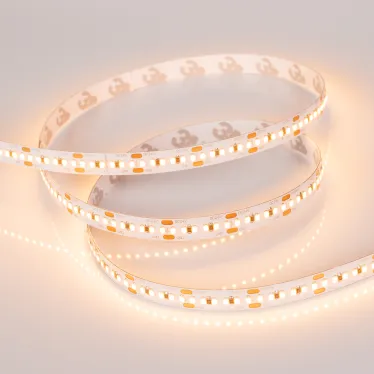 Лента LED MICROLED-M300-8мм 24V Warm2700 (8 W/m, IP20, 2216, 5м) (ARL, Открытый)