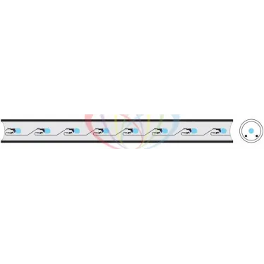 Дюралайт LED , постоянное свечение (2W) - белый, 36 LED/м, бухта 100м, | 121-125 | NEON-NIGHT