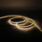 Лента светодиодная LED 2835/120-SMD 7 Вт/м 600 лм/м 3000К AC 220В IP67 10мм (катушка 20м) Black Gauss