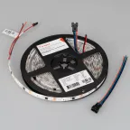Лента герметичная SPI-SE-B60-10mm 12V RGB-PX3-BPT (12 W/m, IP65, 5060, 5m) (Arlight, бегущий огонь)