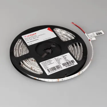 Лента герметичная RTW-SE-A120-8mm 24V Red (9.6 W/m, IP65, 2835, 5m) (, -)