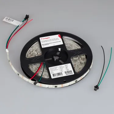 Лента герметичная SPI-SE-B60-10мм 12V RGB-PX3 (14.4 W/m, IP65, 5060, 5м) (бегущий огонь)