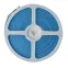 Лента гибкая светодиодная. NEON ULS-N01-2835-120LED/m-6мм-IP67-DC12V-9W/m-5м-BLUE катушка 5м. в блистере синий свет