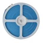 Лента гибкая светодиодная. NEON ULS-N01-2835-120LED/m-6мм-IP67-DC12V-9W/m-5м-BLUE катушка 5м. в блистере синий свет