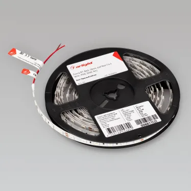Лента RT-B60-10mm 24V Red (14.4 W/m, IP20, 5060, 5m) (, Открытый)