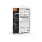 Лента светодиодная LED 5050/60-SMD 10 Вт/м 700 лм/м 3000К DC 12В IP20 10мм комплект лента и драйвер (блистер 5м) Basic Gauss