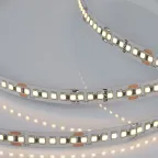 Гибкая светодиодная лента на самоклеящейся основе. ULS-2835-180LED/m-10mm-IP20-DC24V-17W/m-5M-3000K Катушка 5м. в герметичной упаковке. Теплый белый свет(3000К). ТМ Uniel