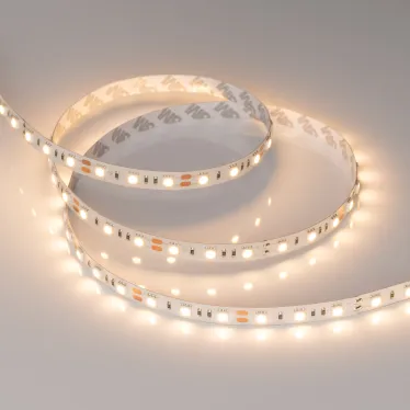 Лента RT-B60-10mm 12V Warm2700 (14.4 W/m, IP20, 5060, 5m) (, 14.4 Вт/м, IP20)