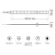 Лента светодиодная LED 2835/120-SMD 9.6 Вт/м 624 лм/м 3000К DC 12В IP20 8мм (блистер 5м) Basic Gauss