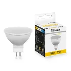                  Лампа светодиодная LED 7вт 230в G5.3 теплая
               
