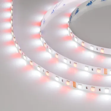 Лента LED RT-B60-10мм 24V RGBW-White (14.4 W/m, IP20, 5060, 5м) (ARL, Открытый)
