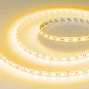 Лента RT-B60-10мм 12V Yellow (14.4 W/m, IP20, 5060, 5м) (Открытый)