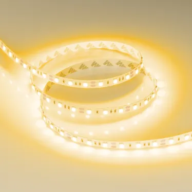 Лента RT-B60-10мм 12V Yellow (14.4 W/m, IP20, 5060, 5м) (Открытый)