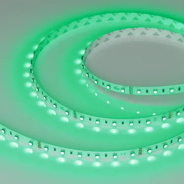 Лента LED MINI-F60-10mm 24V RGB (14.4 W/m, IP20, 3535, 5m) (ARL, Открытый)