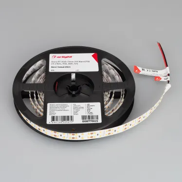 Лента RT-A240-15mm 24V Warm2700 (19.2 W/m, IP20, 2835, 5m) (, 19.2 Вт/м, IP20)
