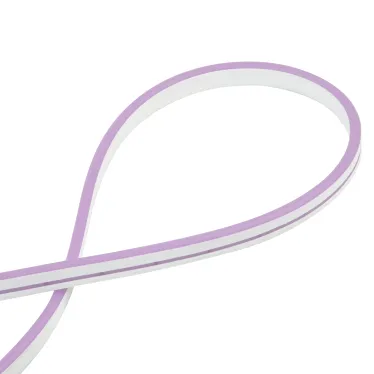 Гибкая светодиодная лента. NEON ULS-N01-2835-120LED/m-6mm-IP67-DC12V-9W/m-5M-PURPLE катушка 5м в блистере фиолетовый свет