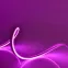 Гибкая светодиодная лента. NEON ULS-N01-2835-120LED/m-6mm-IP67-DC12V-9W/m-5M-PURPLE катушка 5м в блистере фиолетовый свет