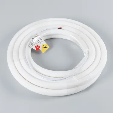 Лента герметичная MOONLIGHT-TOP-A336-D18мм 24V Warm3000 360deg (14.4 W/m, IP65, 2835, 5м, wire x1) (-)