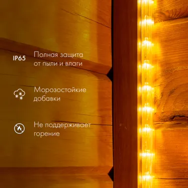 Дюралайт LED, постоянное свечение 2W - белый Эконом 24 LED/м, 100 м