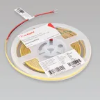 Лента COB-X504-5мм 12V Warm3000 (6.5 W/m, IP20, CSP, 5м) (-)
