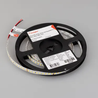 Лента RT-A144-10мм 24V Day4000 (7.7 W/m, IP20, 2835, 5м) (высок.эфф.200 лм/Вт)