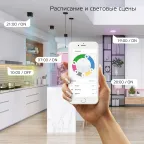 Лента светодиодная "умная" Smart Home RGBW тип CCT+DIM 5 м 1/20 | 5020122 | Gauss