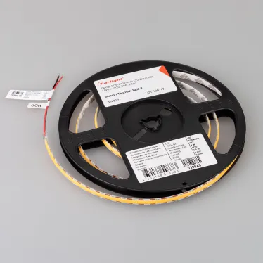 Лента COB-X400-8mm 12V Warm3000 (9 W/m, IP20, CSP, 2.5m) (, -)