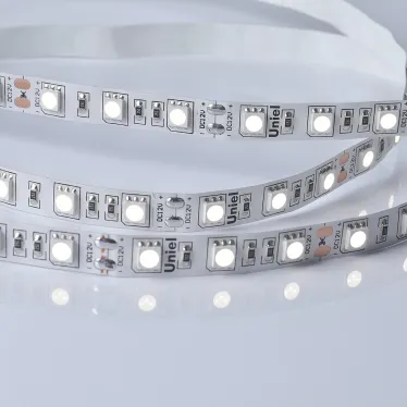 Катушка в герметичной упаковке. ULS-M25-5050-60LED/m-10мм-IP20-DC12V-14,4W/m-5м-4000К