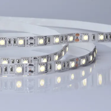 Катушка в герметичной упаковке. ULS-M25-5050-60LED/m-10мм-IP20-DC12V-14,4W/m-5м-4000К