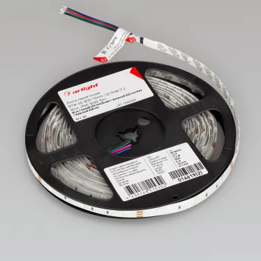 Лента LED герметичная RTW-SE-B30-10мм 12V RGB (7.2 W/m, IP65, 5060, 5м) (ARL, -)