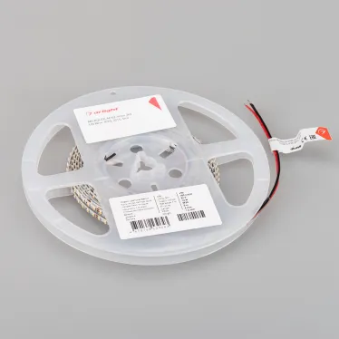 Лента MICROLED-M182-4мм 24V Warm3500 (10 W/m, IP20, 2216, 5м) (узкая)