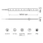Лента светодиодная LED 5050/60-SMD 10 Вт/м 700 лм/м 3000К DC 12В IP65 10мм (блистер 3м) Basic Gauss