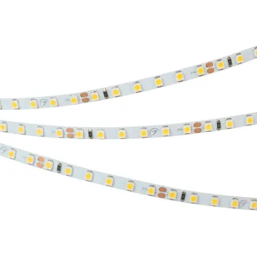Лента светодиодная RT-A120-5mm 24V Warm3000 (9.6 W/m, IP20, 2835, 5m) (arlight, узкая) | 024105(2) | Arlight