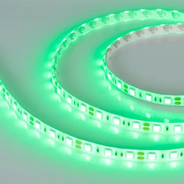 Лента светодиодная RTW 2-5000SE 12V Green 2x (5060, 300 LED, LUX) | 015434 | Arlight