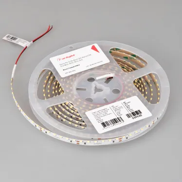 Лента RS-S120-8mm 24V Warm2700 (9.6 W/m, IP20, 3014, 5m) (Arlight, боковое свечение)