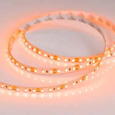 Лента RT-A120-8мм 12V Orange (9.6 W/m, IP20, 2835, 5м) (-)