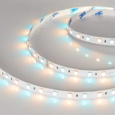 Лента LED RT-B60-10мм 24V RGBW-Warm (14.4 W/m, IP20, 5060, 5м) (ARL, Открытый)